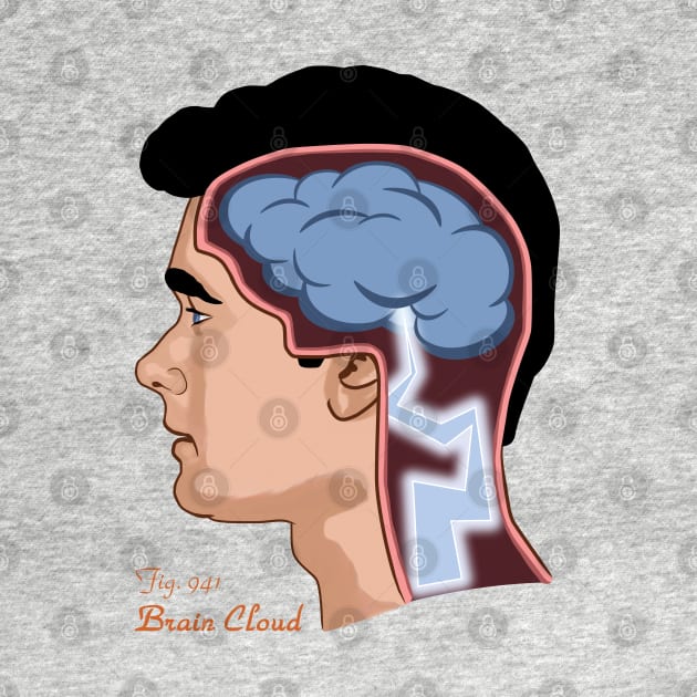 Brain Cloud (Joe Versus the Volcano) by PlaidDesign